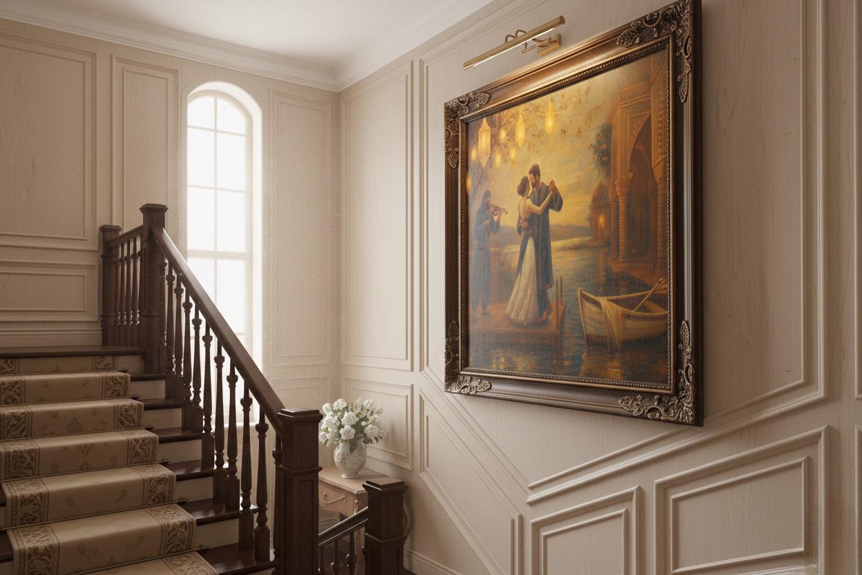 Twilight Romance Moroccan Inspired Dance Art Print